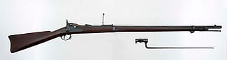 M1873 trapdoor Springfield rifle, Gift of Olin Corporation, Winchester Arms Collection, 1988.8.754