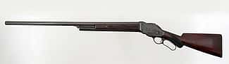 Winchester Model 1887 lever-action shotgun, serial number 1, ca. 1887. Museum Purchase. 1984.2.1