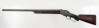 Winchester Model 1887 lever-action shotgun, serial number 1, ca. 1887. Museum Purchase. 1984.2.1