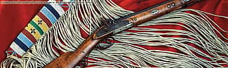 S. Hawken Plains rifle, ca. 1860. 1997.4.7