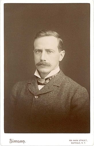Bronson Rumsey, 1891. MS 407 Bronson Rumsey Collection, McCracken Research Library. P.407.1.13.03a