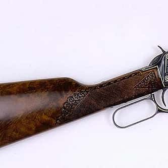 Treasures from Our West: “Winchester Herald” covers with baseball bat and mitt