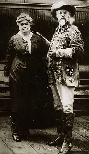 Louisa and William F. Cody. P.71.500.1