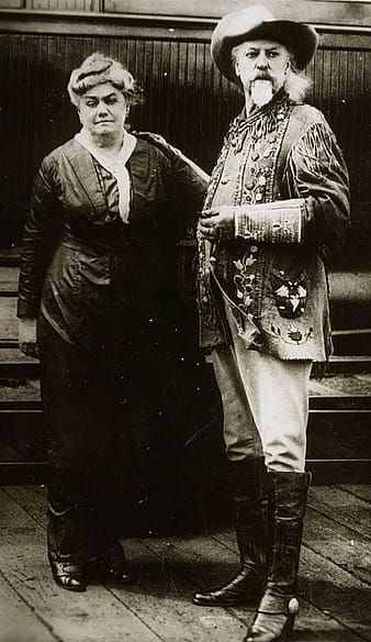 Louisa and William F. Cody. P.71.500.1