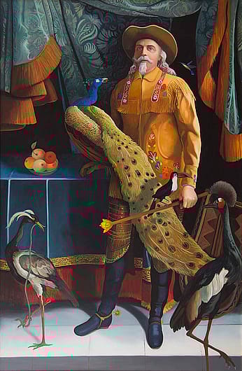 Michael Scott. "The Menagerie," 2007-2011. Oil on canvas. Gift of The Alexander Bodini Foundation in memory of Alexander Bodini. 2.12