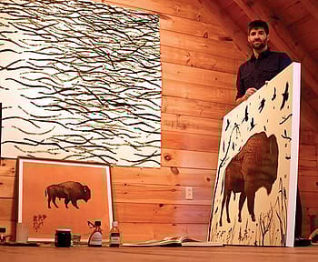 Artist James Prosek. Photograph: Joe Riis.