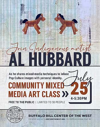 Al Hubbard, mixed media art class