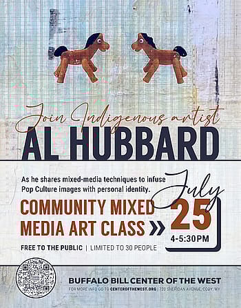 Al Hubbard, mixed media art class
