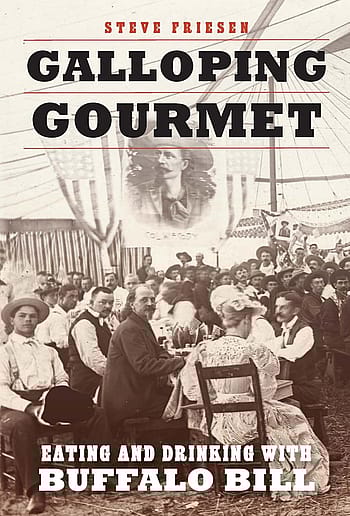 Cover of book, Galloping Gourmet by Steve Friesen, published by Bison Books.
