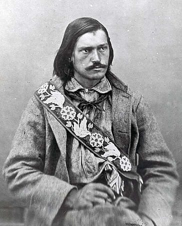 Luther S. "Yellowstone" Kelly (1849 – 1928). MS 071 Vincent Mercaldo Collection, McCracken Research Library. P.71.595