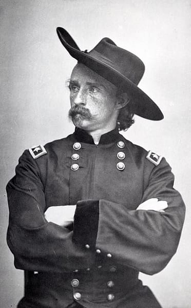 George Armstrong Custer, Major General of Volunteers, January 4, 1865. MS71 Vincent Mercaldo Collection. P.71.252