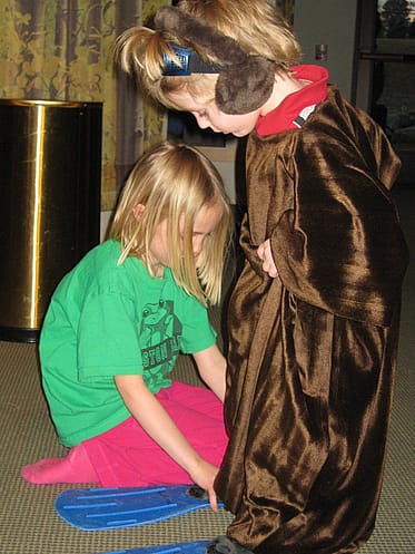Dressing like a beaver