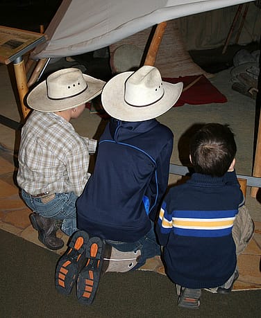 MILES kids enjoy a variety of programs at the Center from Plains Indian culture to Yellowstone plant and animal life.