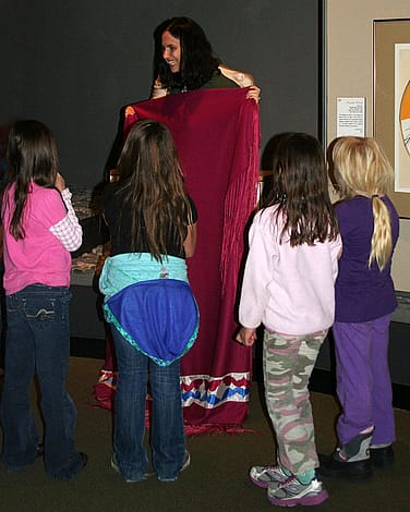 MILES kids enjoy a variety of programs at the Center from Plains Indian culture to Yellowstone plant and animal life.