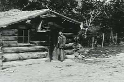 Will Richard at set of the cabin.