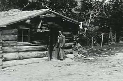 Will Richard at set of the cabin.