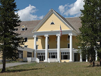 Yellowstone Lake Hotel.