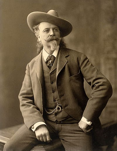 William F. Cody, ca 1900. Prince Studio, New York. MS 6 William F. Cody Collection. P.69.1068