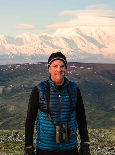 John Marzluff in Denali National Park. Avery Meeker photo
