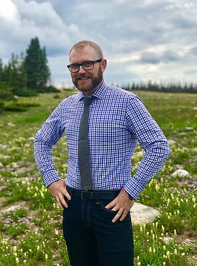 Draper Natural History Museum Curator Nathan Doerr
