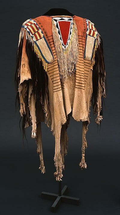 Northern Plains shirt from the Paul Dyck collection. NA.202.1184