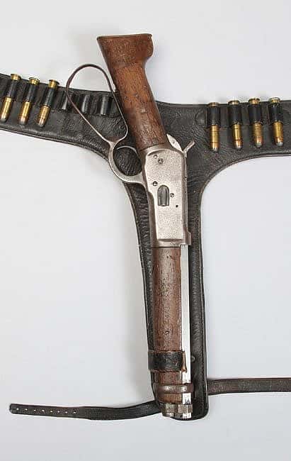 Credit - Autry National Center. Steve McQueen's Mairs Laig Carbine