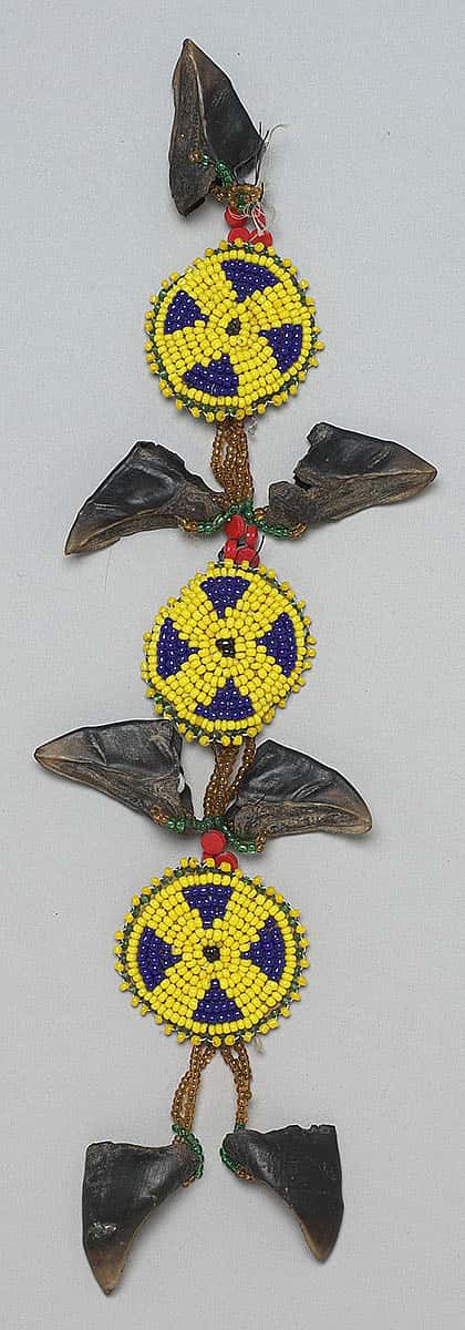 Tipi ornament, Northern Cheyenne. NA.302.105