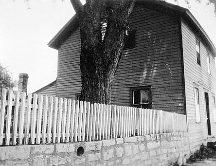 Buffalo Bill's Boyhood Home in LeClaire, Iowa, ca. 1900. P.6.710