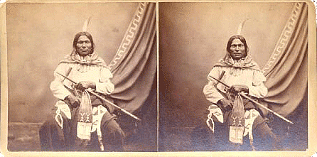 Stereograph card