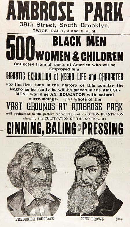 Black America poster, Brooklyn, New York, 1895. Wikipedia, Public Domain.
