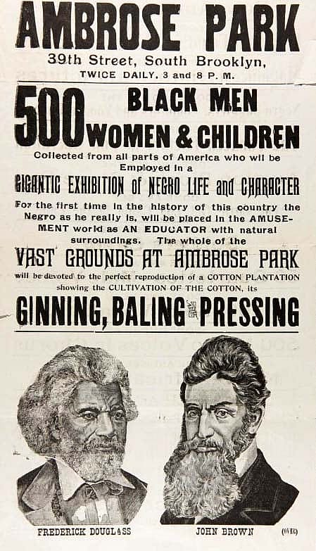 Black America poster, Brooklyn, New York, 1895. Wikipedia, Public Domain.