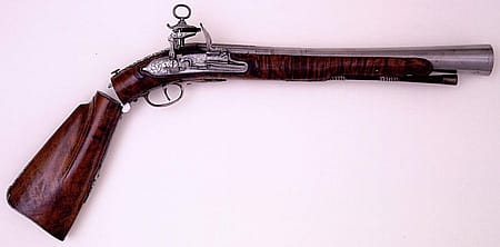 Blunderbuss flintlock. 1988.8.225