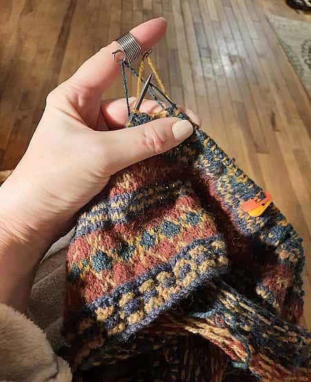 Karen Penders St. Clair, fiberwork.