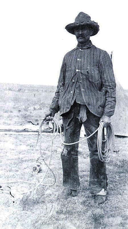 N.C. Wyeth (1882-1945). "Scotty Robinson," October 1904. Photograph courtesy Colorado Historical Society. F26,268