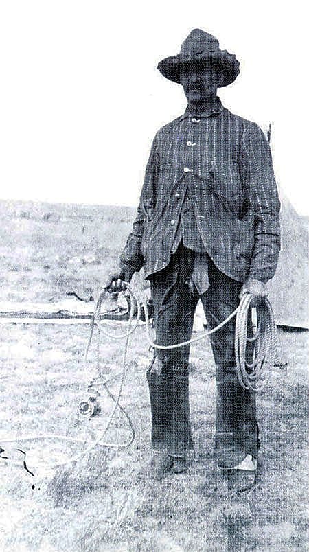 N.C. Wyeth (1882-1945). "Scotty Robinson," October 1904. Photograph courtesy Colorado Historical Society. F26,268