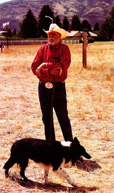 Chauncey McMillan explains that training border collies involves working with their natural instincts. If done properly, "the dog will train itself."