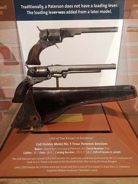 Colt Holster Model No. 5 Texas Paterson Revolver