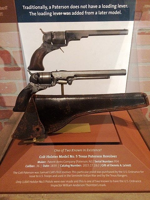 Colt Holster Model No. 5 Texas Paterson Revolver