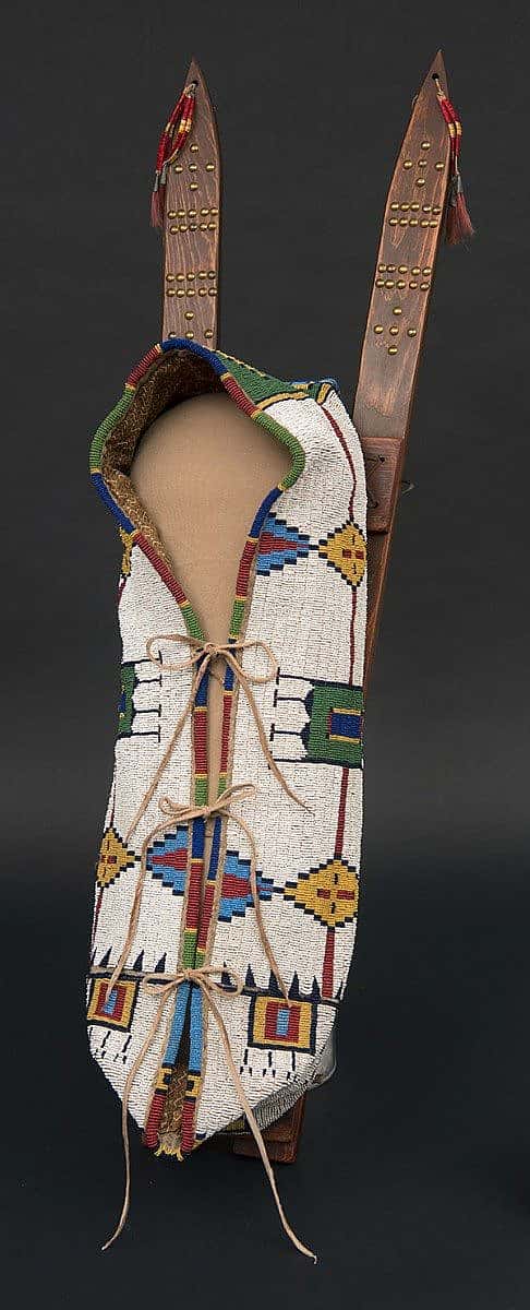 Cradle, Cheyenne, (Tsistsistas), Northern Plains, ca. 1880. NA.111.61