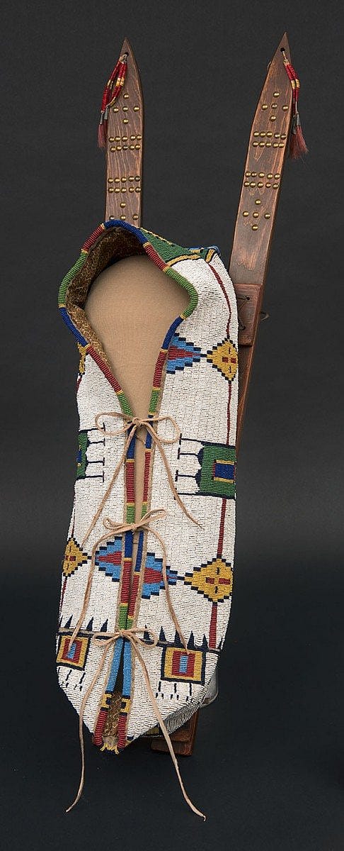 Cradle, Cheyenne, (Tsistsistas), Northern Plains, ca. 1880. NA.111.61