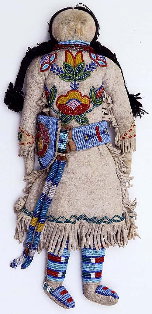 Doll, ca. 1910. Crow. In loving memory of Julia Frost Pasley Morrison. NA.507.99.1