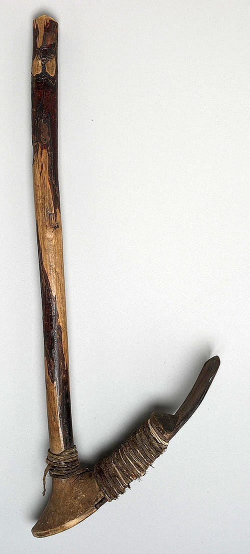 Hoe, ca. 1885. Northern Plains. NA.105.1