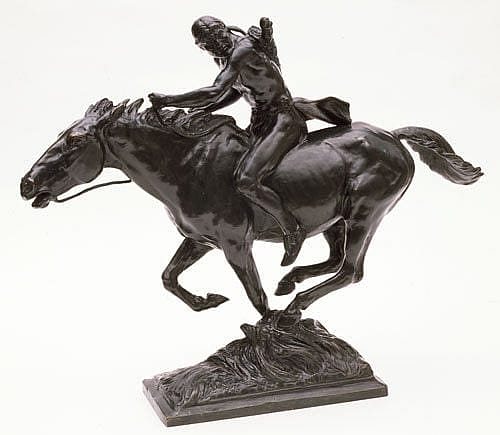 'Pursued' by Alexander Phimister Proctor. 11.75