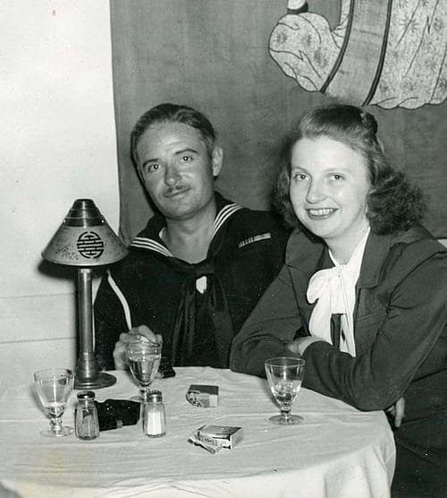 Henry and Peg Coe. Photo courtesy of Bob Coe.