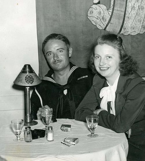 Henry and Peg Coe. Photo courtesy of Bob Coe.