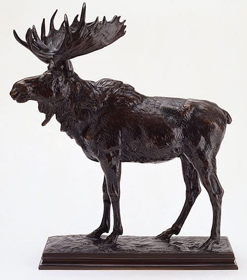 'Moose' by Alexander Phimister Proctor. 53.61