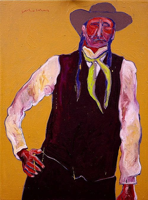 'Half Breed' by Fritz Scholder. 25.91.1