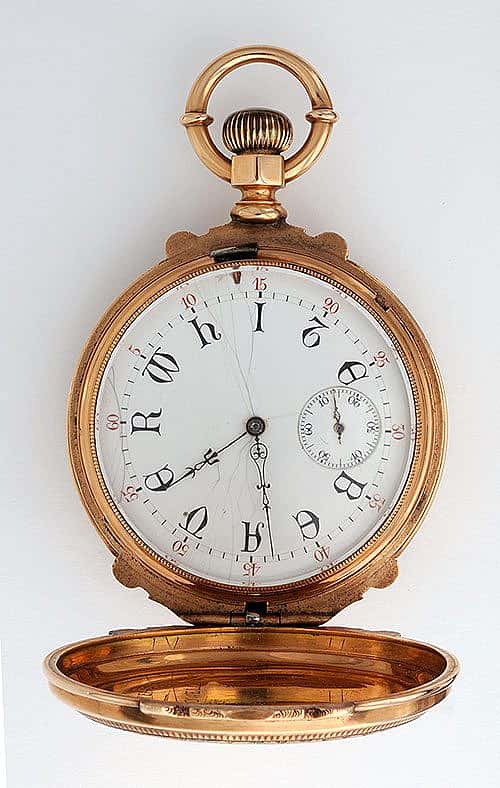 A Treasure from Our West: "White Beaver" pocket watch. 1.69.2658