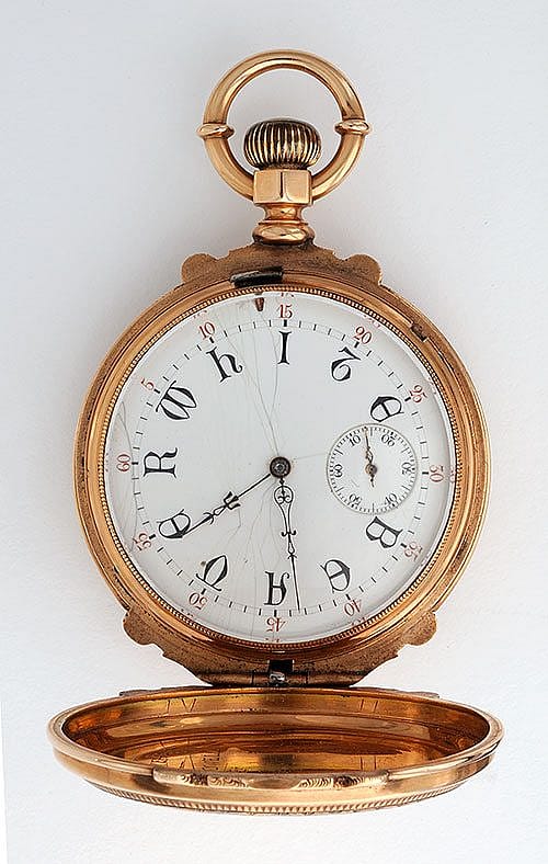 A Treasure from Our West: "White Beaver" pocket watch. 1.69.2658