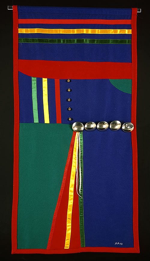 Arthur Amiotte (b. 1942). Banner, 1972. Museum Purchase. NA.302.102